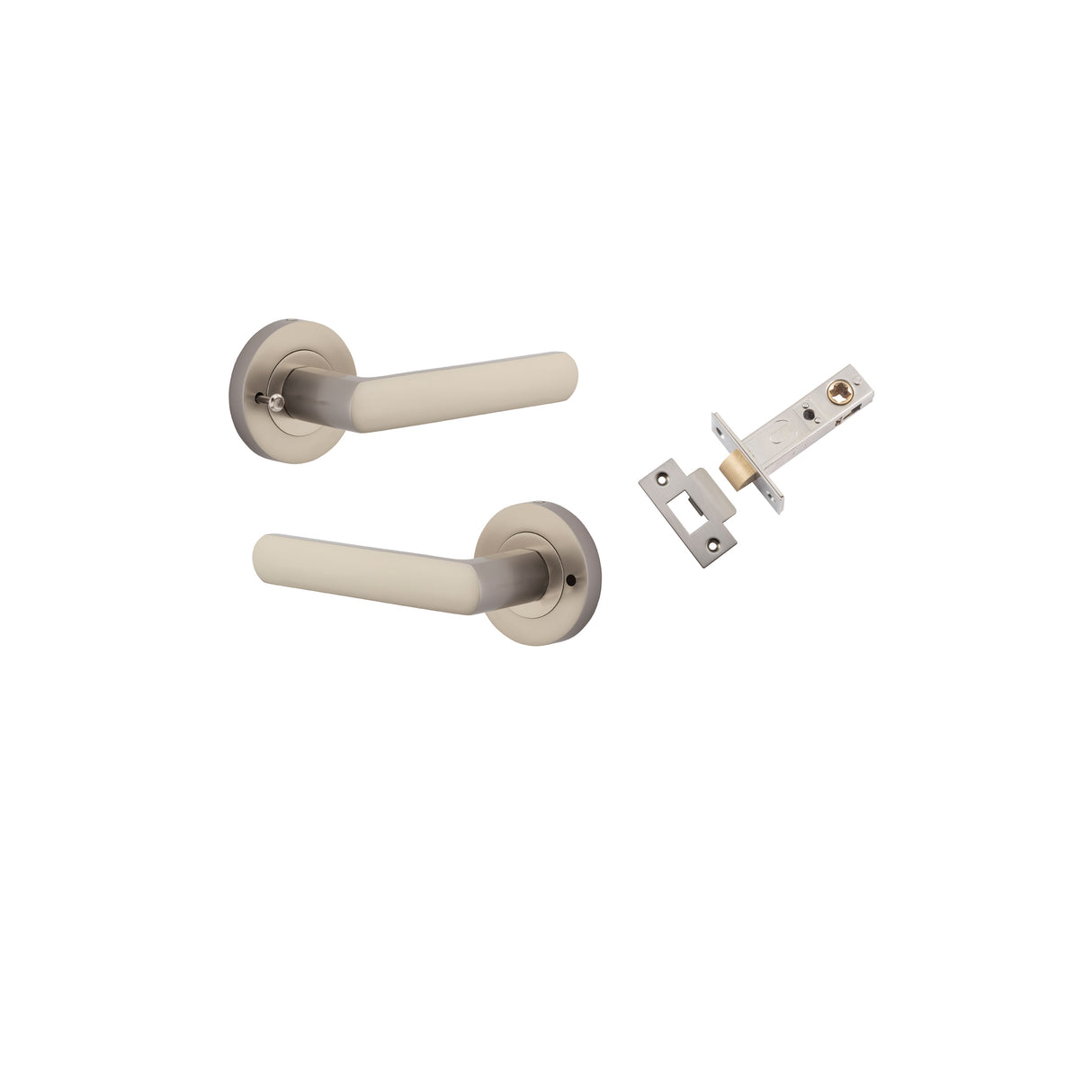 Iver Osaka Round Rose Lever Set - Complete Kits