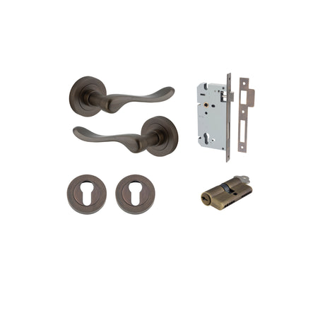 Iver Stirling Round Rose Lever Set - Complete Kits