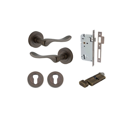 Iver Stirling Round Rose Lever Set - Complete Kits