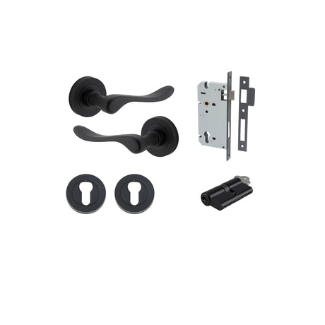 Iver Stirling Round Rose Lever Set - Complete Kits