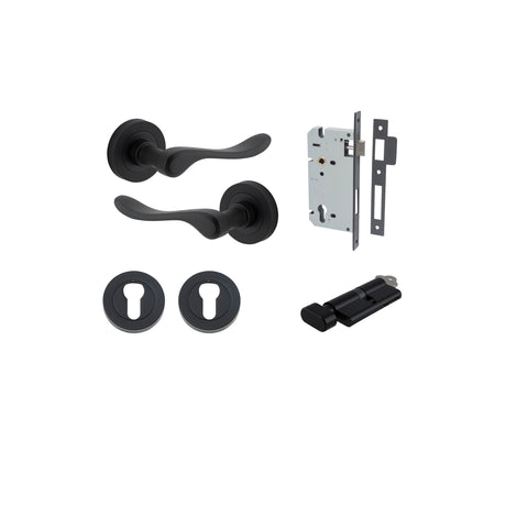 Iver Stirling Round Rose Lever Set - Complete Kits