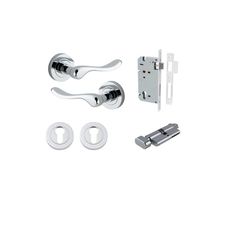 Iver Stirling Round Rose Lever Set - Complete Kits
