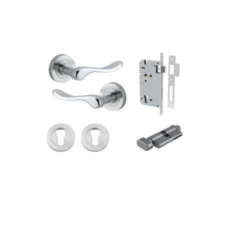 Iver Stirling Round Rose Lever Set - Complete Kits