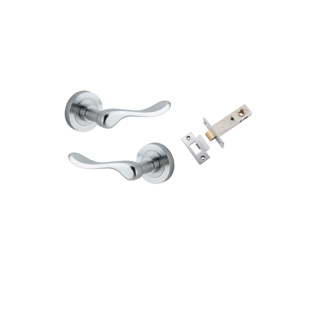 Iver Stirling Round Rose Lever Set - Complete Kits