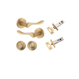Iver Stirling Round Rose Lever Set - Complete Kits