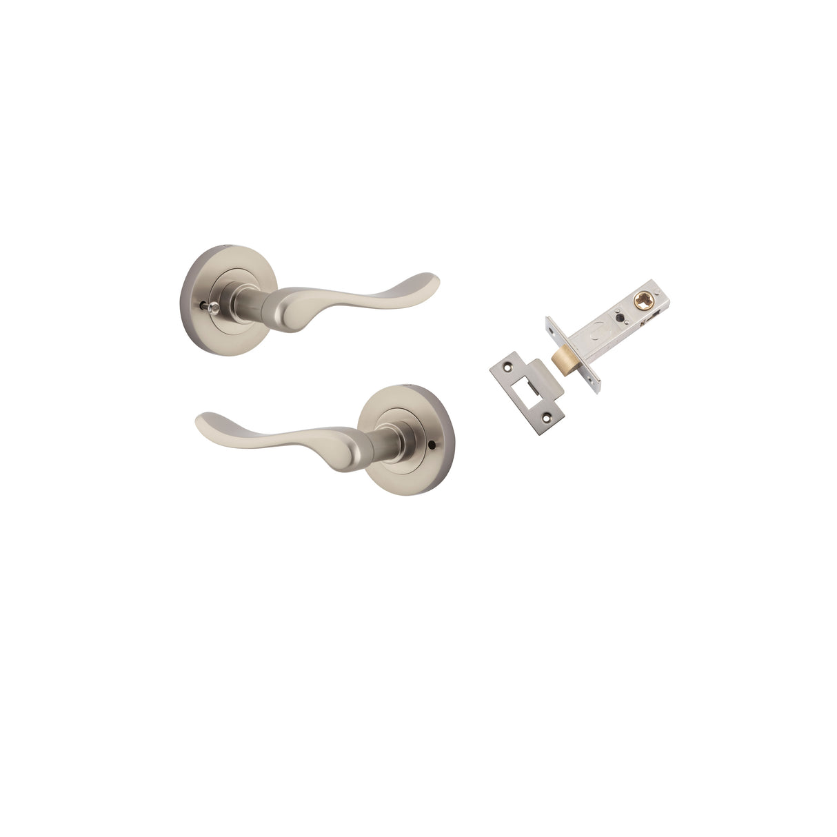 Iver Stirling Round Rose Lever Set - Complete Kits