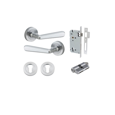 Iver Copenhagen Round Rose Lever Set - Complete Kits