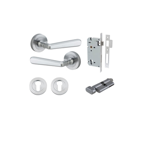 Iver Copenhagen Round Rose Lever Set - Complete Kits