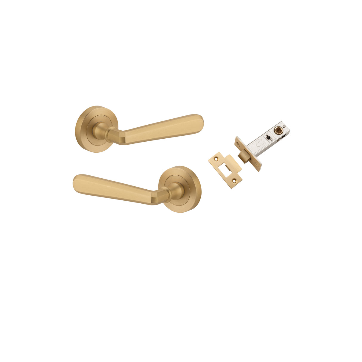 Iver Copenhagen Round Rose Lever Set - Complete Kits