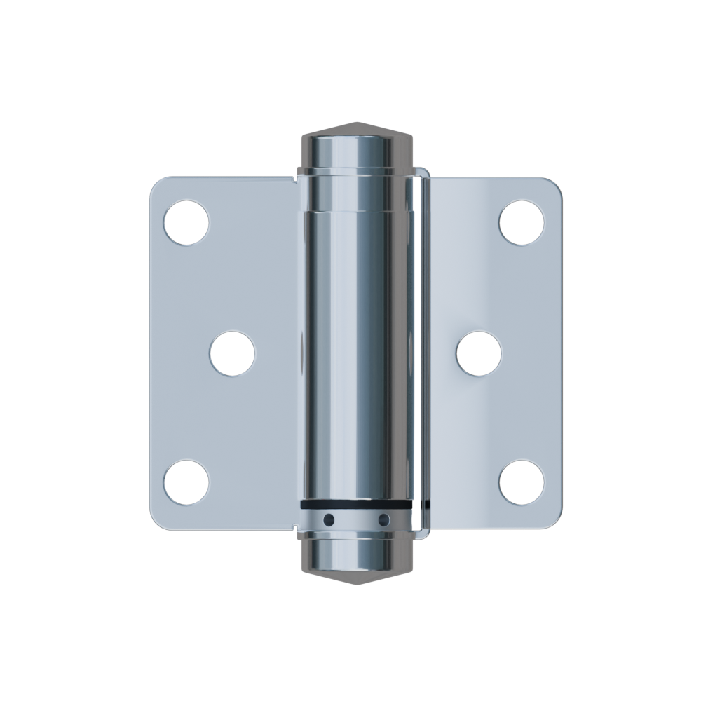 Metlam 209 Double Action Spring Hinge – Satin Stainless Steel