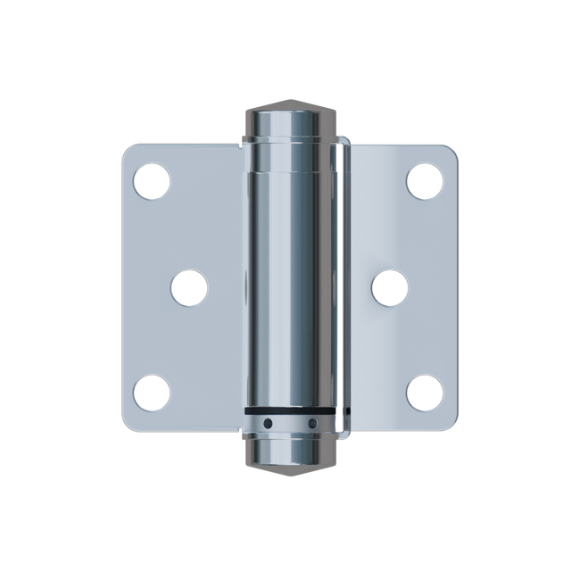 Metlam 209 Double Action Spring Hinge – Satin Stainless Steel