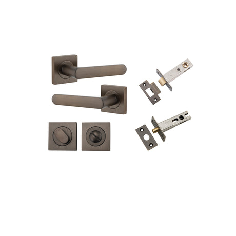 Iver Osaka Square Rose Lever Set - Complete Kits