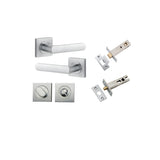 Iver Osaka Square Rose Lever Set - Complete Kits
