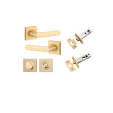 Iver Osaka Square Rose Lever Set - Complete Kits