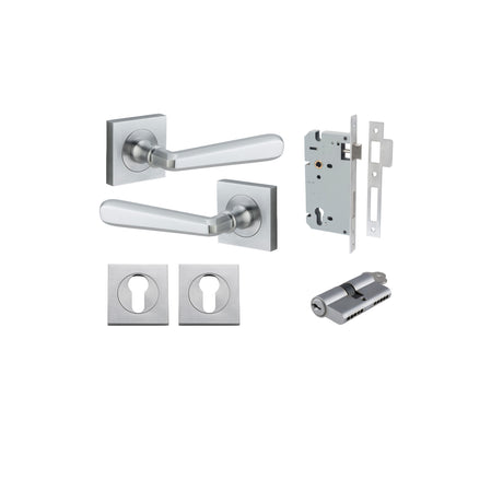 Iver Copenhagen Square Rose Lever Set - Complete Kits