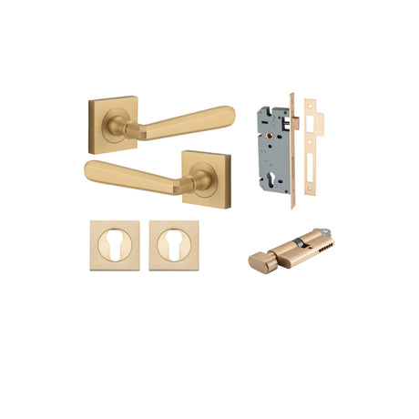 Iver Copenhagen Square Rose Lever Set - Complete Kits