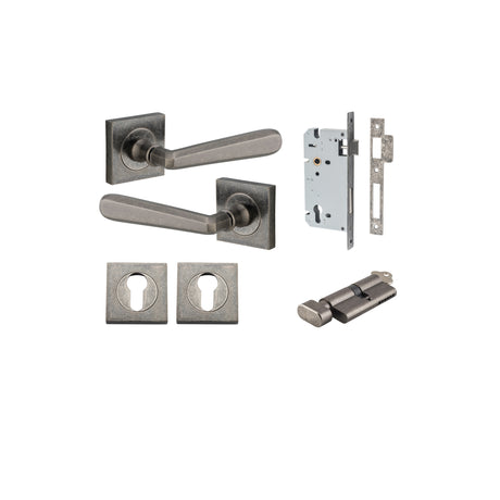 Iver Copenhagen Square Rose Lever Set - Complete Kits