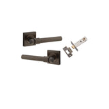 Iver Helsinki Square Rose Lever Set - Complete Kits