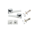 Iver Helsinki Square Rose Lever Set - Complete Kits
