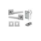 Iver Helsinki Square Rose Lever Set - Complete Kits