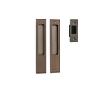 Iver Rectangular Sliding Door Pull Kit – Passage, Privacy & Entrance