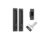 Iver Rectangular Sliding Door Pull Kit – Passage, Privacy & Entrance