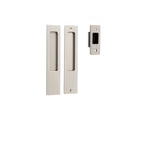 Iver Rectangular Sliding Door Pull Kit – Passage, Privacy & Entrance