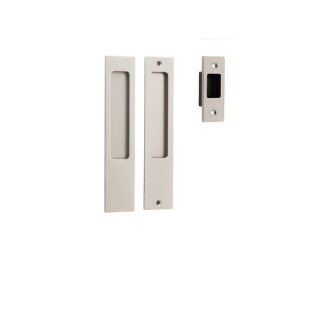 Iver Rectangular Sliding Door Pull Kit – Passage, Privacy & Entrance