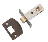 Tradco Split Cam Hard Sprung Tubular Latch, Antique Brass, 45mm