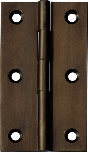 Tradco Fixed Pin Hinge Antique Brass / Signature Brass 89 x 50mm
