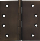 Tradco Fixed Pin Hinge Antique Brass / Signature Brass 100 x 100mm