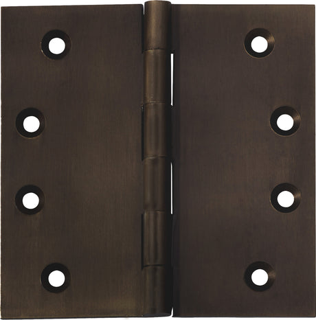 Tradco Fixed Pin Hinge Antique Brass / Signature Brass 100 x 100mm