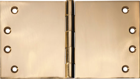 Tradco Hinge Broad Butt Polished Brass 100 x 175mm