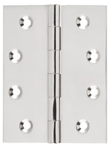 Tradco Fixed Pin Hinge Polished Nickel 100 x 75mm
