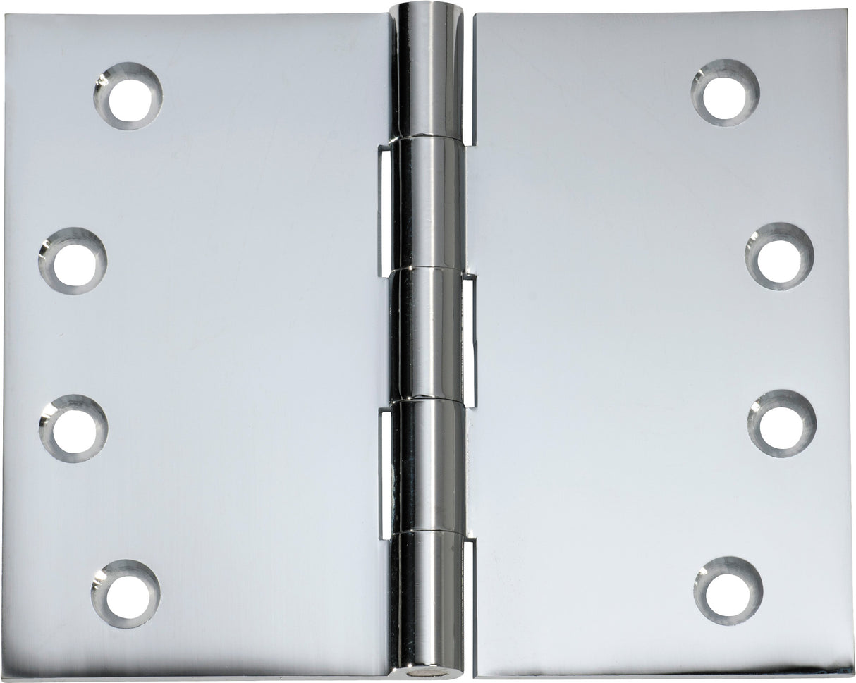 Tradco Hinge Broad Butt Chrome Plated / Polished Chrome 100 x 125mm