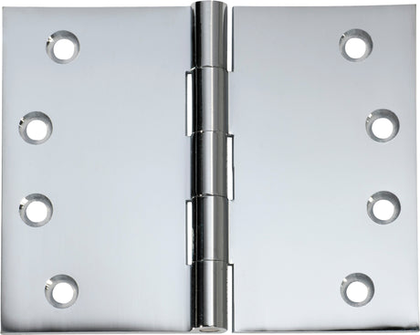 Tradco Hinge Broad Butt Chrome Plated / Polished Chrome 100 x 125mm