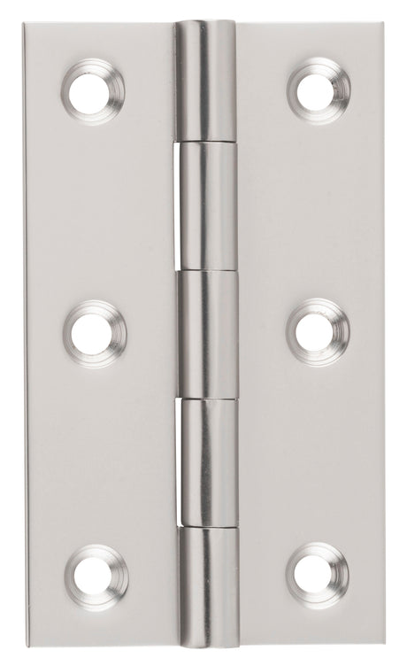 Tradco Fixed Pin Hinge Satin Nickel 89 x 50mm
