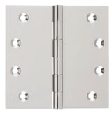 Tradco Fixed Pin Hinge Satin Nickel 100 x 100mm