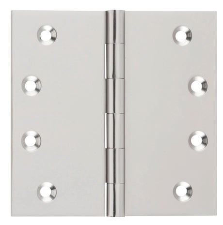 Tradco Fixed Pin Hinge Satin Nickel 100 x 100mm