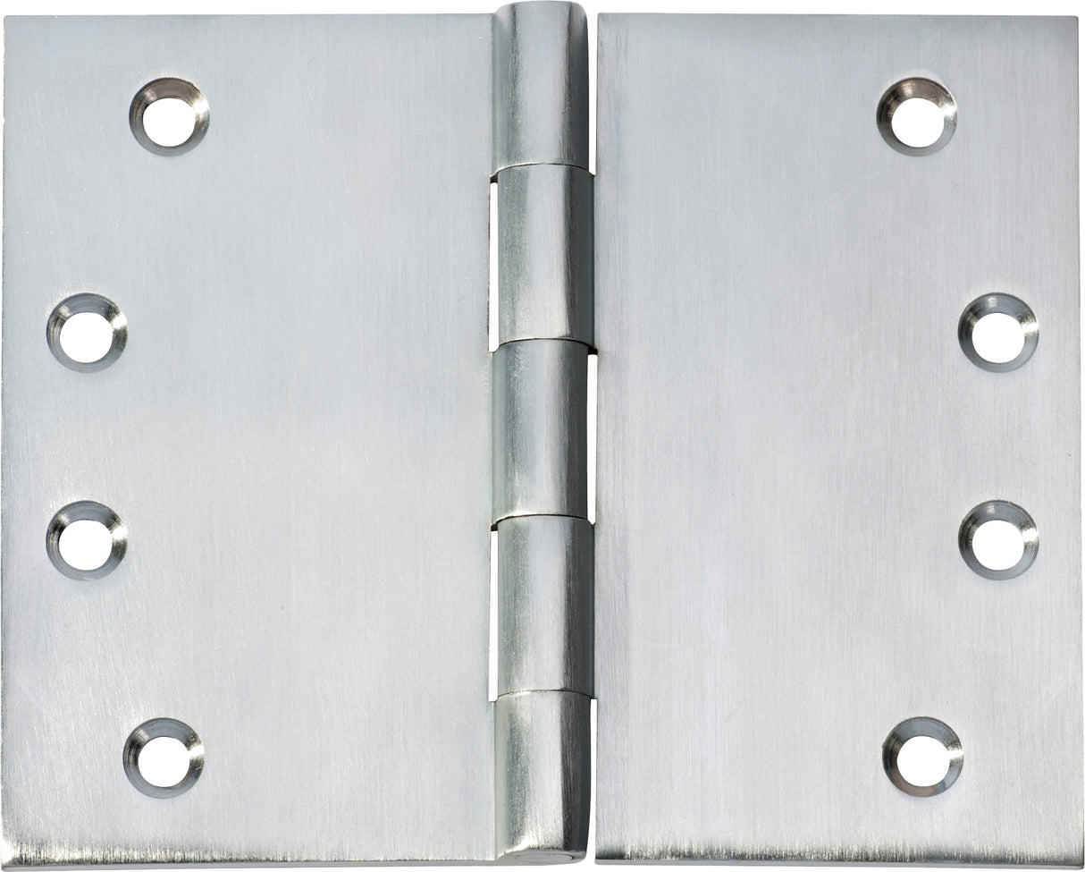 Tradco Hinge Broad Butt Satin Chrome / Brushed Chrome 100 x 125mm