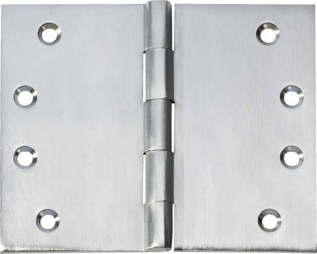 Tradco Hinge Broad Butt Satin Chrome / Brushed Chrome 100 x 125mm