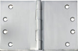 Tradco Hinge Broad Butt Satin Chrome / Brushed Chrome 100 x 150mm