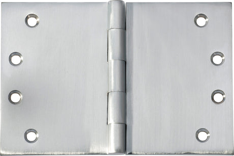 Tradco Hinge Broad Butt Satin Chrome / Brushed Chrome 100 x 150mm