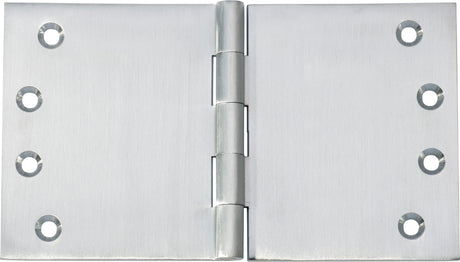 Tradco Hinge Broad Butt Satin Chrome / Brushed Chrome 100 x 175mm