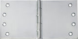 Tradco Hinge Broad Butt Satin Chrome / Brushed Chrome 100 x 200mm