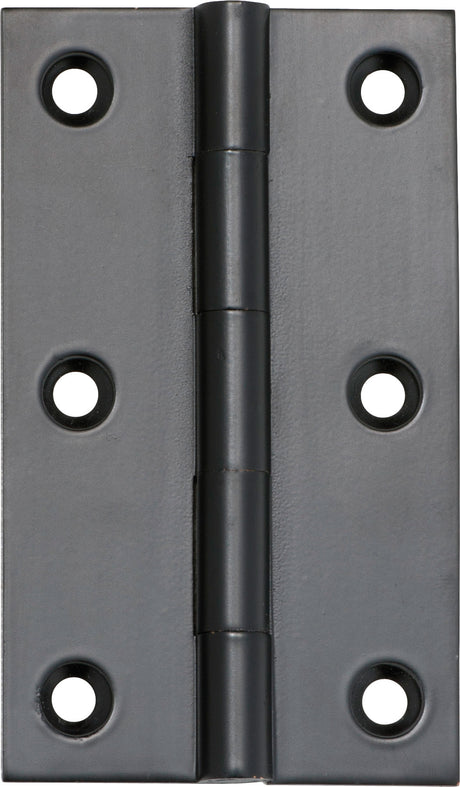 Tradco Fixed Pin Hinge Matt Black 89 x 50mm