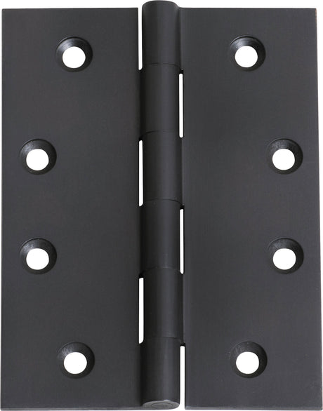 Tradco Fixed Pin Hinge Matt Black 100 x 75mm