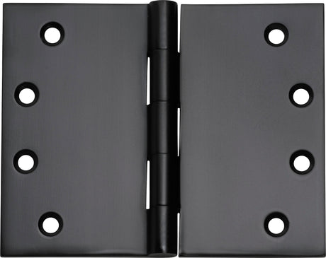 Tradco Hinge Broad Butt Matt Black 100 x 125mm