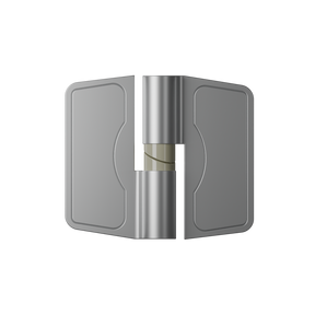 Metlam 301 Concealed Fix Gravity Hinge – Satin Chrome Plate