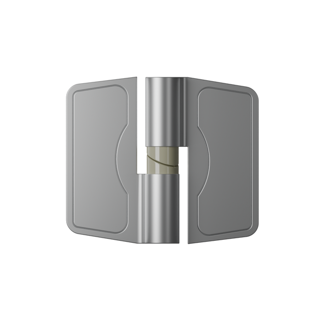 Metlam 301 Concealed Fix Gravity Hinge – Satin Chrome Plate